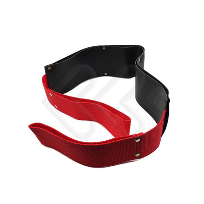 Foto 2 do produto Puxador Cavalona em Couro e Nylon e com Venda para Olhos - InNamorata Sex Night