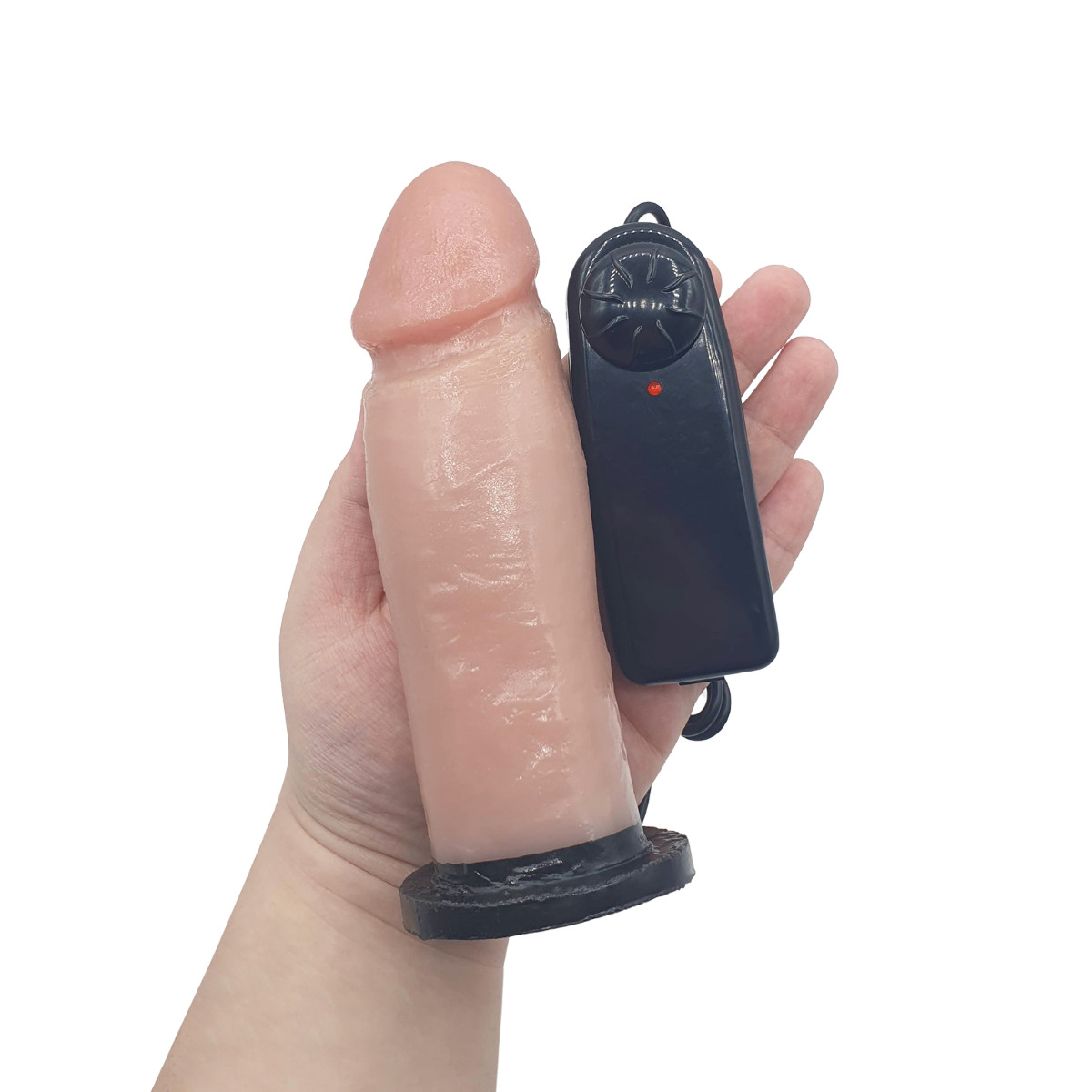 Cinta Peniana em Couro Ecológico com Sustentação Traseira, Pênis Realístico e Vibração Multivelocidade - InNamorata Sex Night Strap On Maxx Vibro Delicia - 6