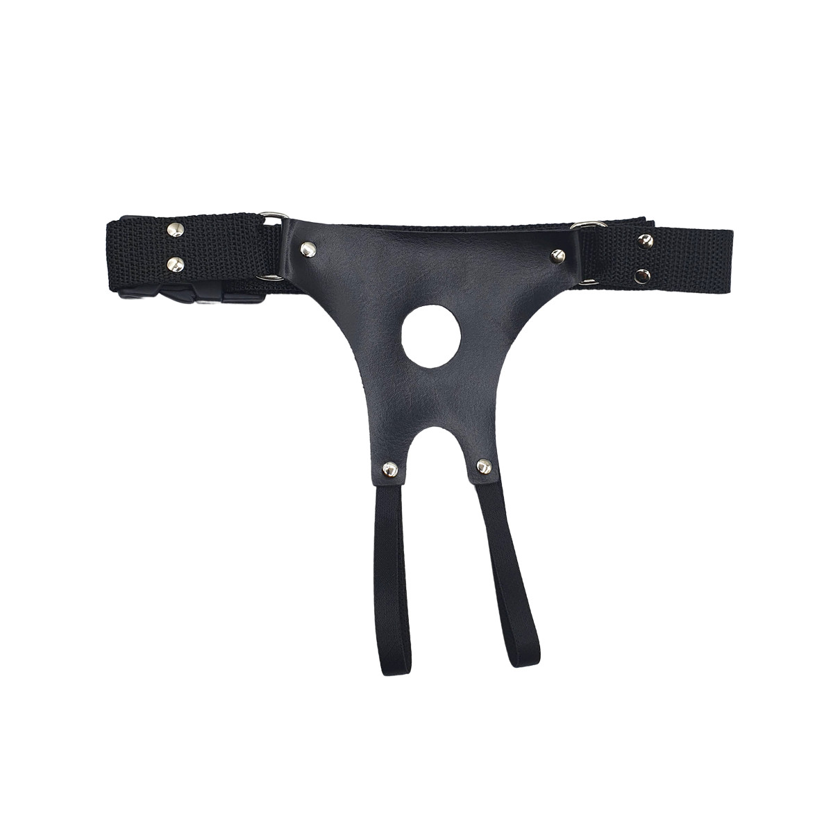 Cinta Peniana em Couro Ecológico com Ajustes e Prótese Peniana Realística - InNamorata Sex Night Strap On Ponto G e P | 15,4 x 3,9 cm - 4