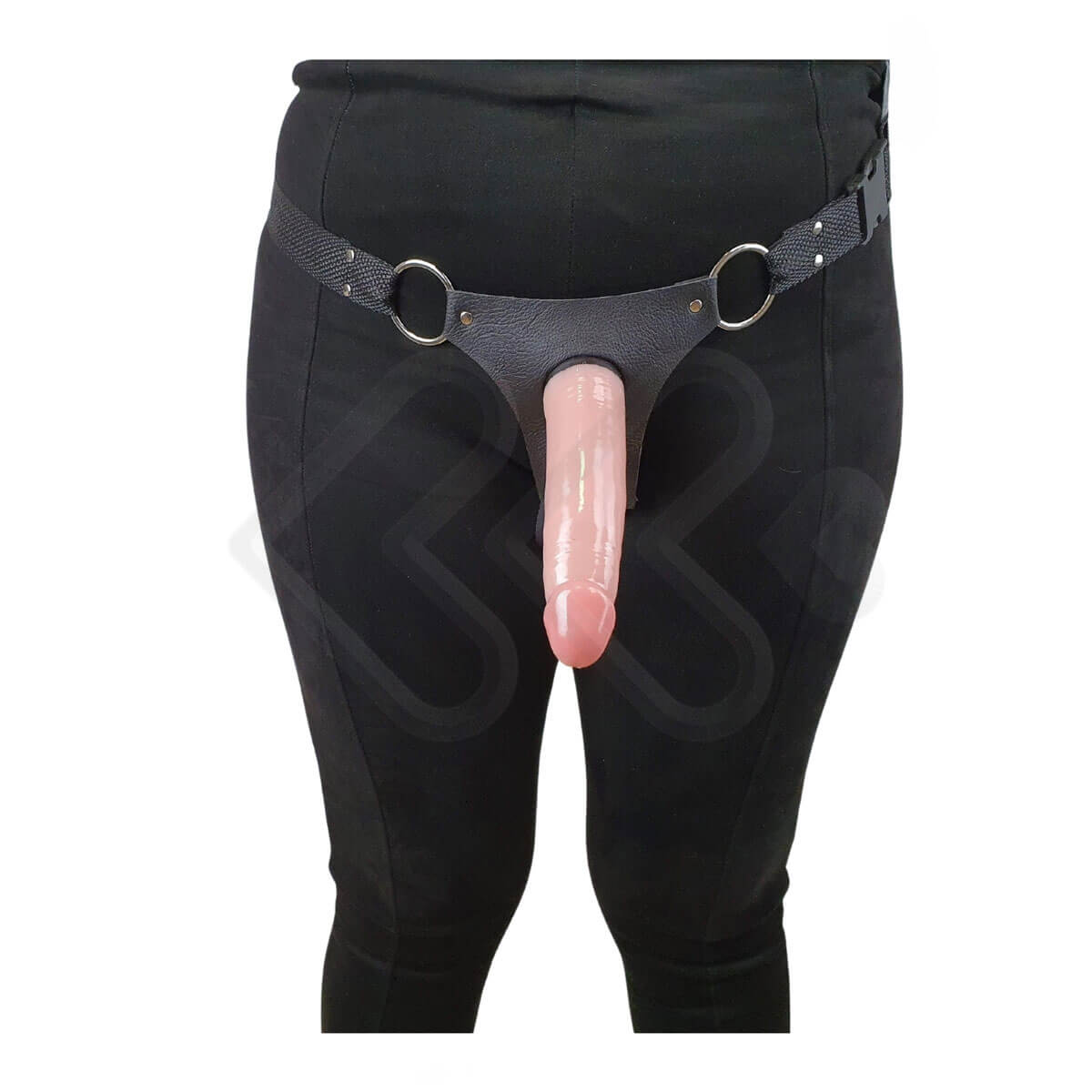 Cinta Peniana Invertida StrapOn Ajustável com 2 Próteses Penianas Realísticas - InNamorata StrapOn Inversão - 7