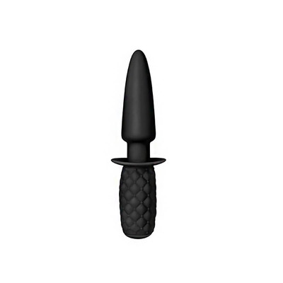 Foto 2 do produto Plug Anal Clássico Recarregável em Silicone com 10 Modos de Vibração - Intimate Plug 4.5" - 10,7 x 3,7 cm