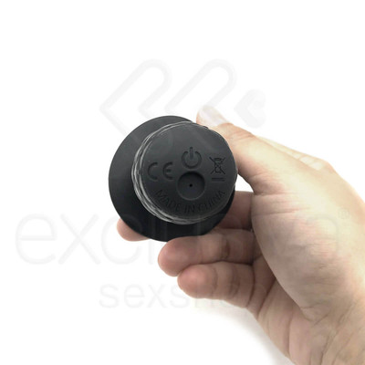Foto 3 do produto Plug Anal com Formato de Pênis em Silicone com 10 Modos de Vibração e Recarregável - Intimate Plug 4.5" | 11 x 3,5 cm