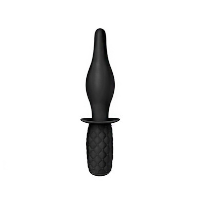 Foto 2 do produto Plug Anal Recarregável em Silicone com Corpo Gradual e 10 Modos de Vibração e Função Aquecimento - Intimate Plug 5 | 12 x 4 cm