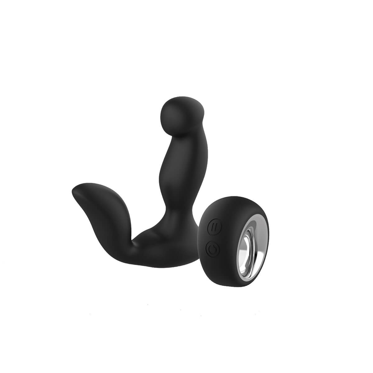 Massageador de Próstata e Períneo Recarregável com 7 Modos de Vibração e Controle Wireless - Intt Anal Control by Castropil | 9,2 x 3,1 cm - 2