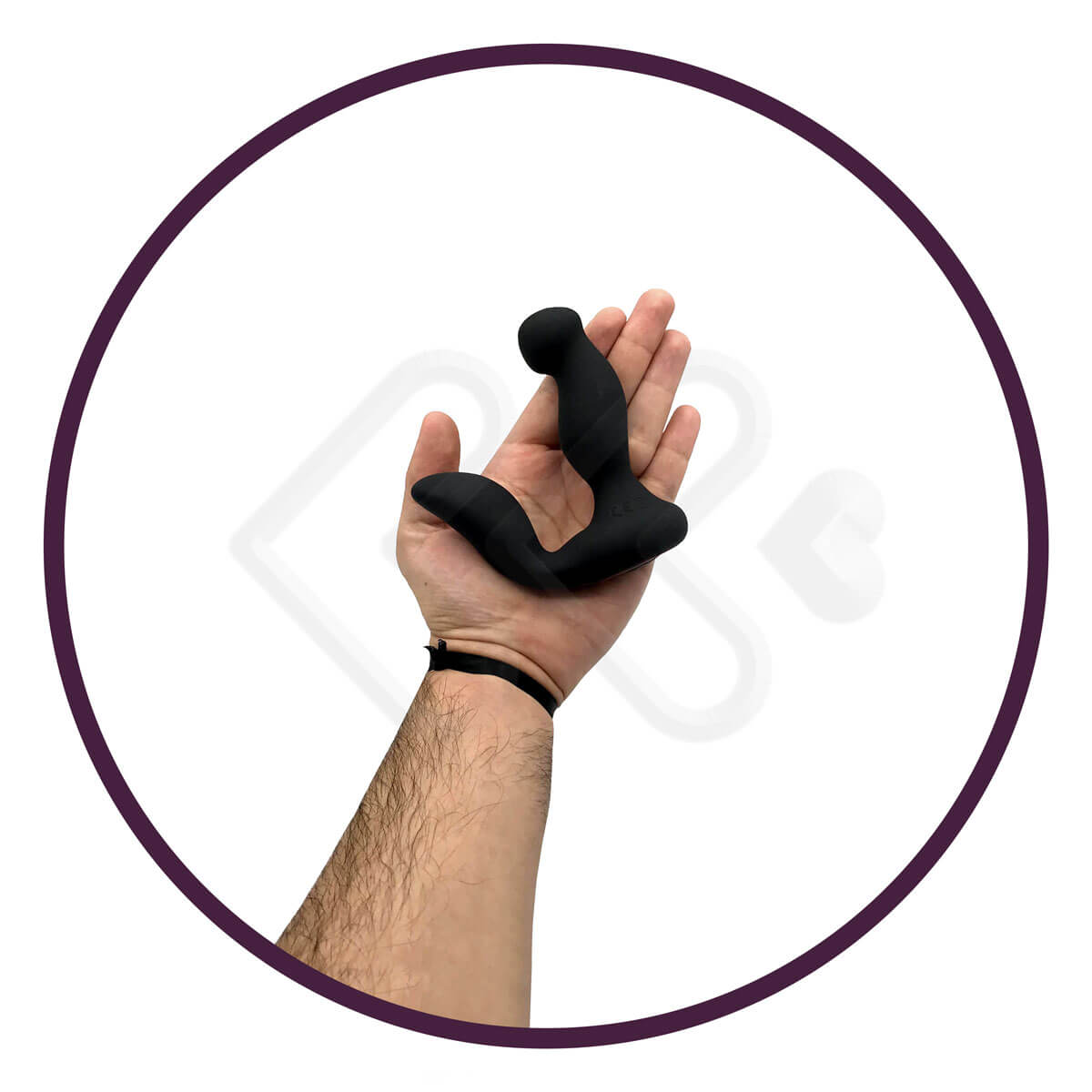 Massageador de Próstata e Períneo Recarregável com 7 Modos de Vibração e Controle Wireless - Intt Anal Control by Castropil | 9,2 x 3,1 cm - 7