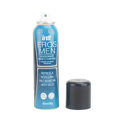 Foto 2 do produto Desodorante Íntimo e Corporal Masculino com Jato Seco - Intt Eros Men | 166ml