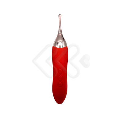 Foto 3 do produto Estimulador de Clitóris com 3 Modos de Estimulação e Vibrador de Ponto G com 10 Modos de Vibração, Recarregável via "USB" - Intt Especial Luxury Clitomax - 9,7 x 3,1 cm