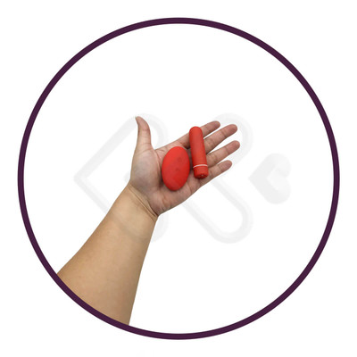 Bullet com Controle Remoto sem Fio e 9 Modos de Vibração - Intt Especial Luxury Control Me | 7 x 1,5 cm