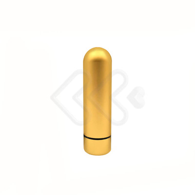 Foto 3 do produto Bullet Recarregável via Magnetismo com 9 Modos de Vibração - Intt Especial Luxury Golden Bullet | 5,5 x 1,8 cm