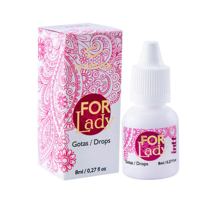 Gel Excitante Feminino que Vibra, Esquenta e Pulsa - Intt For Lady | 8 ml