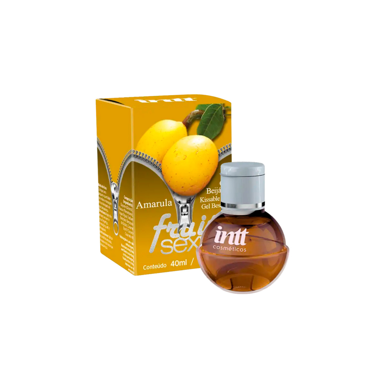 Gel Beijável Corporal que Esquenta - Intt Fruit Sexy - 40 ml | Disponível em 14 Aromas - 4