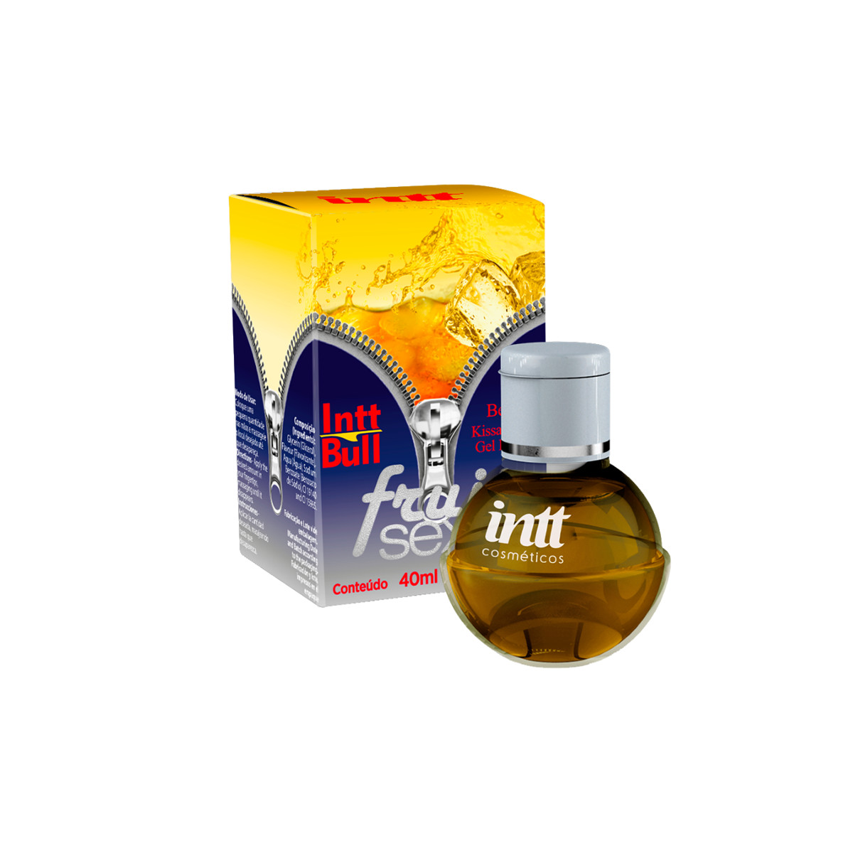 Gel Beijável Corporal que Esquenta - Intt Fruit Sexy - 40 ml | Disponível em 14 Aromas - 5