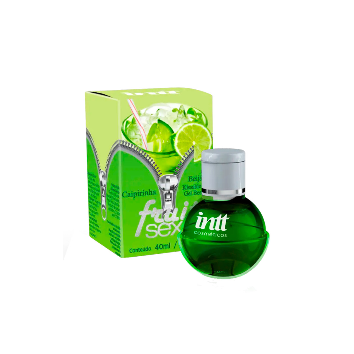 Gel Beijável Corporal que Esquenta - Intt Fruit Sexy - 40 ml | Disponível em 14 Aromas - 6