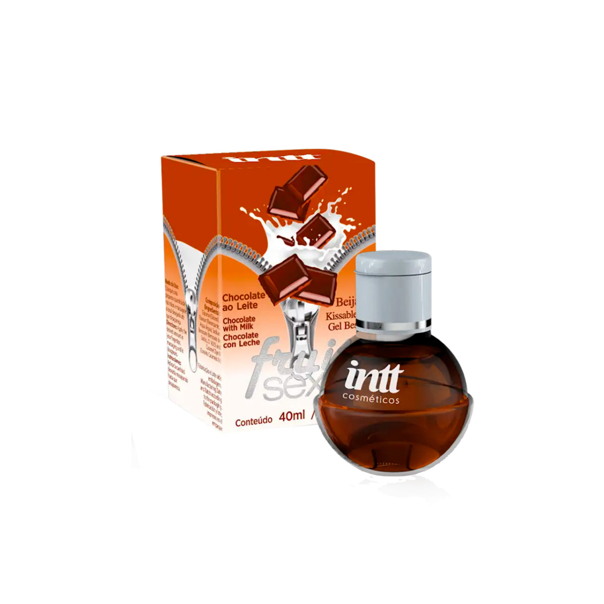 Gel Beijável Corporal que Esquenta - Intt Fruit Sexy - 40 ml | Disponível em 14 Aromas - 7