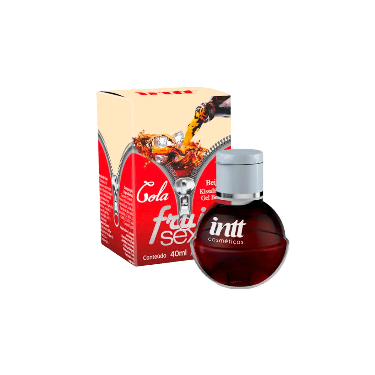Gel Beijável Corporal que Esquenta - Intt Fruit Sexy - 40 ml | Disponível em 14 Aromas - 8