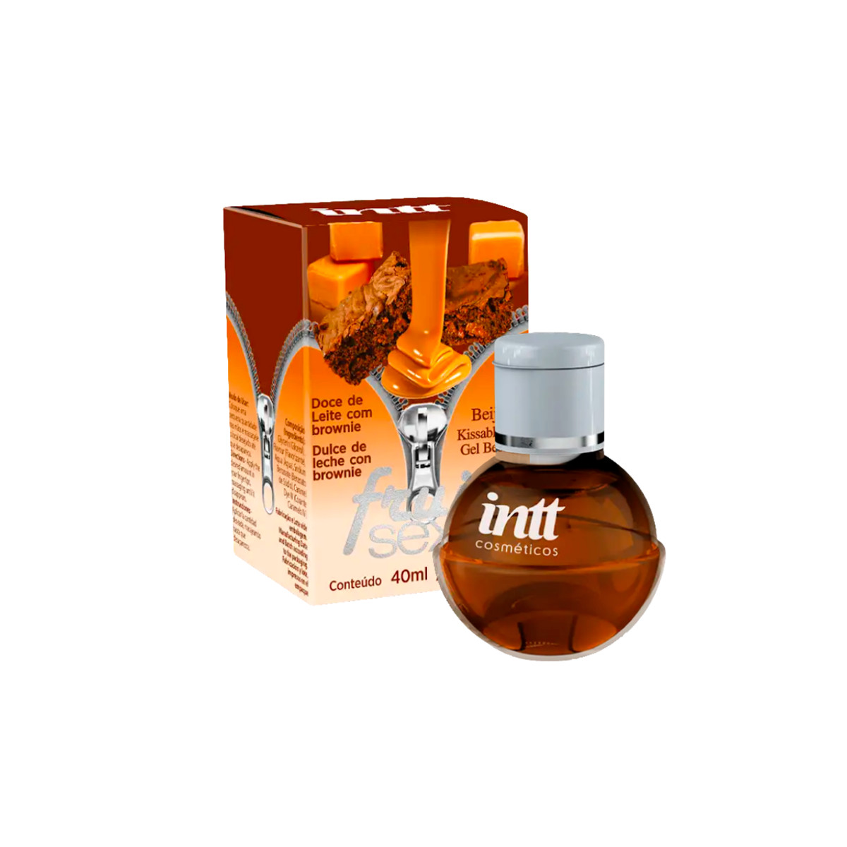 Gel Beijável Corporal que Esquenta - Intt Fruit Sexy - 40 ml | Disponível em 14 Aromas - 9