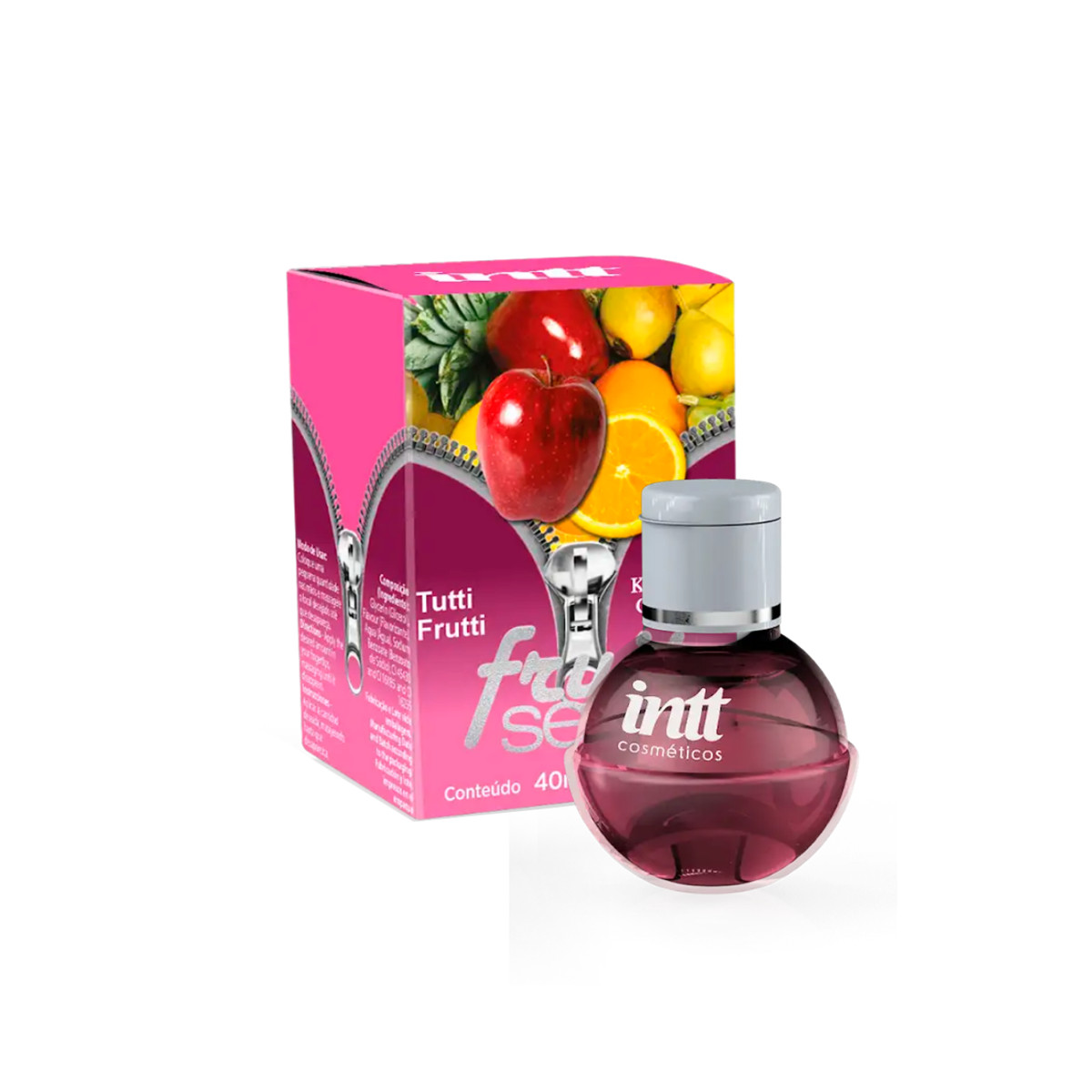 Gel Beijável Corporal que Esquenta - Intt Fruit Sexy - 40 ml | Disponível em 14 Aromas - 14