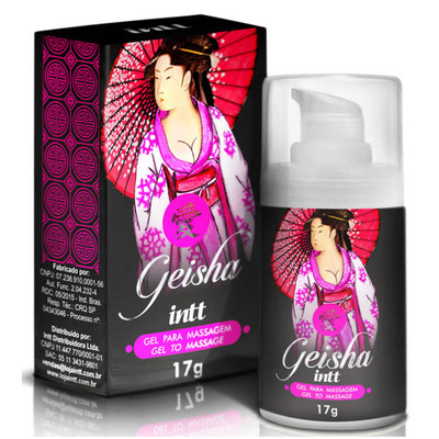 Intt Geisha - Gel Estimulante Feminino com Efeito Esquenta e Esfria - 17 g