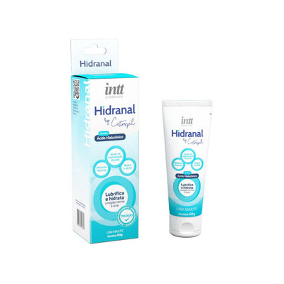 Lubrificante Hidratante para Região Íntima e Anal com Ácido Hialurônico - Intt Hidranal By Castropil | 50g