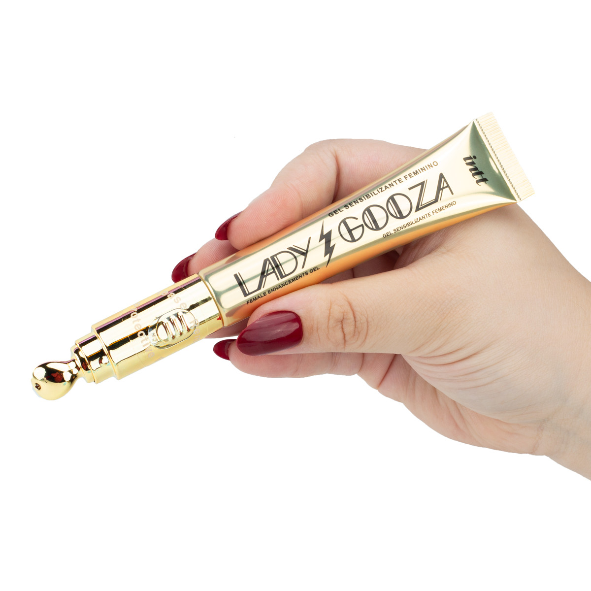 Gel Excitante Feminino com 7 Funções e Vibração Única - Intt Lady Gooza | 15g - 4
