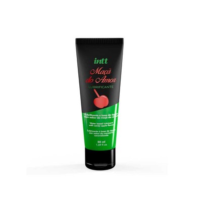 Foto 1 do produto Lubrificante à base de água com Sabor de Maçã do Amor - Intt Maçã do Amor | 50ml