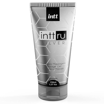 Gel para Lubrificação ou Massagem Local - Intt Ru Silver | 150 ml