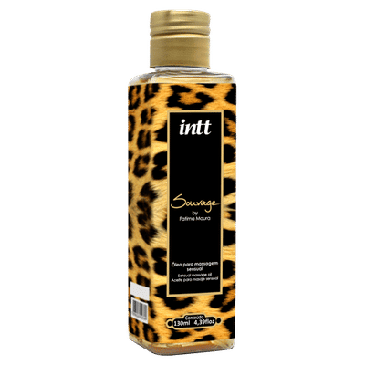 Óleo Corporal com Fragrância de Amêndoa - Intt Sauvage | 130 ml