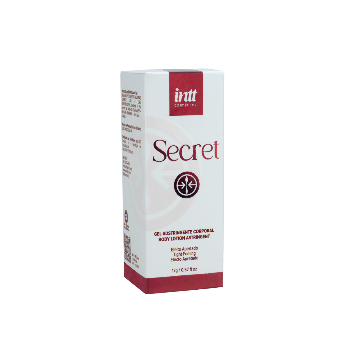 Gel Adstringente Íntimo com Extrato de Barbatimão - Intt Secret | 17g - 2
