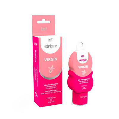 Gel Corporal Adstringente Vaginal Feminino - Intt Striper Virgin | 8 g