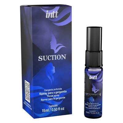 Gel Lubrificante de Garganta Para Sexo Oral - Intt Suction | 15ml