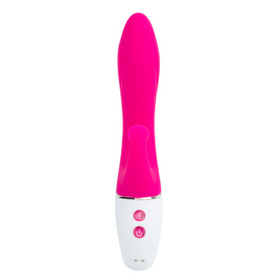 Foto 5 do produto Vibrador de Ponto G com Sugador de Clitóris e Mamilos em Silicone com 9 Modos de Vibração - Intt Toys Tornado - 13 x 3,5 cm