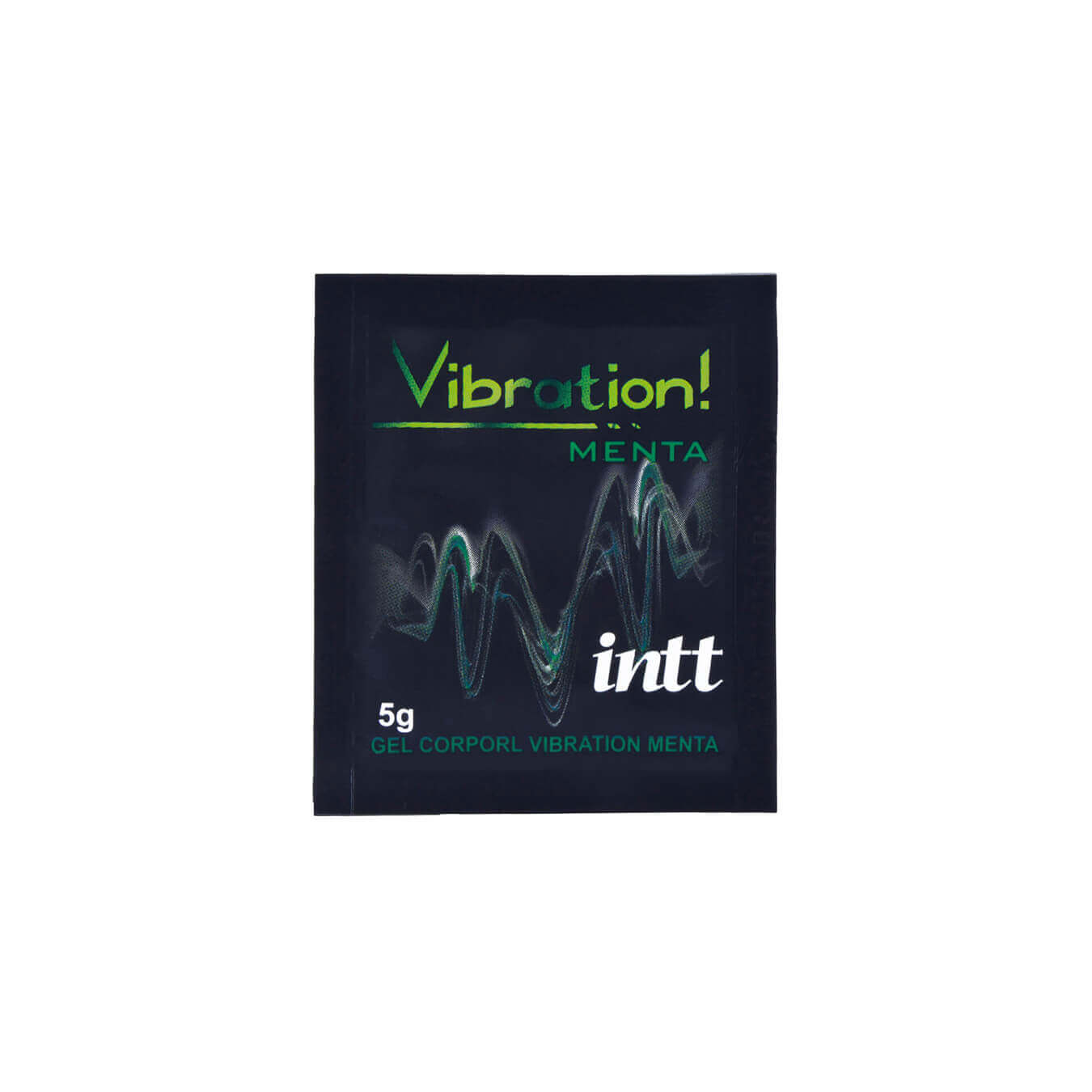 Gel Excitante Unissex em Sachê - Intt Vibration - 5g | Aroma: Menta - 1