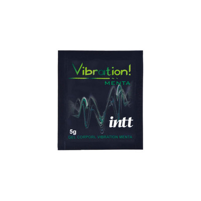 Foto 1 do produto Gel Excitante Unissex em Sachê - Intt Vibration - 5g | Aroma: Menta