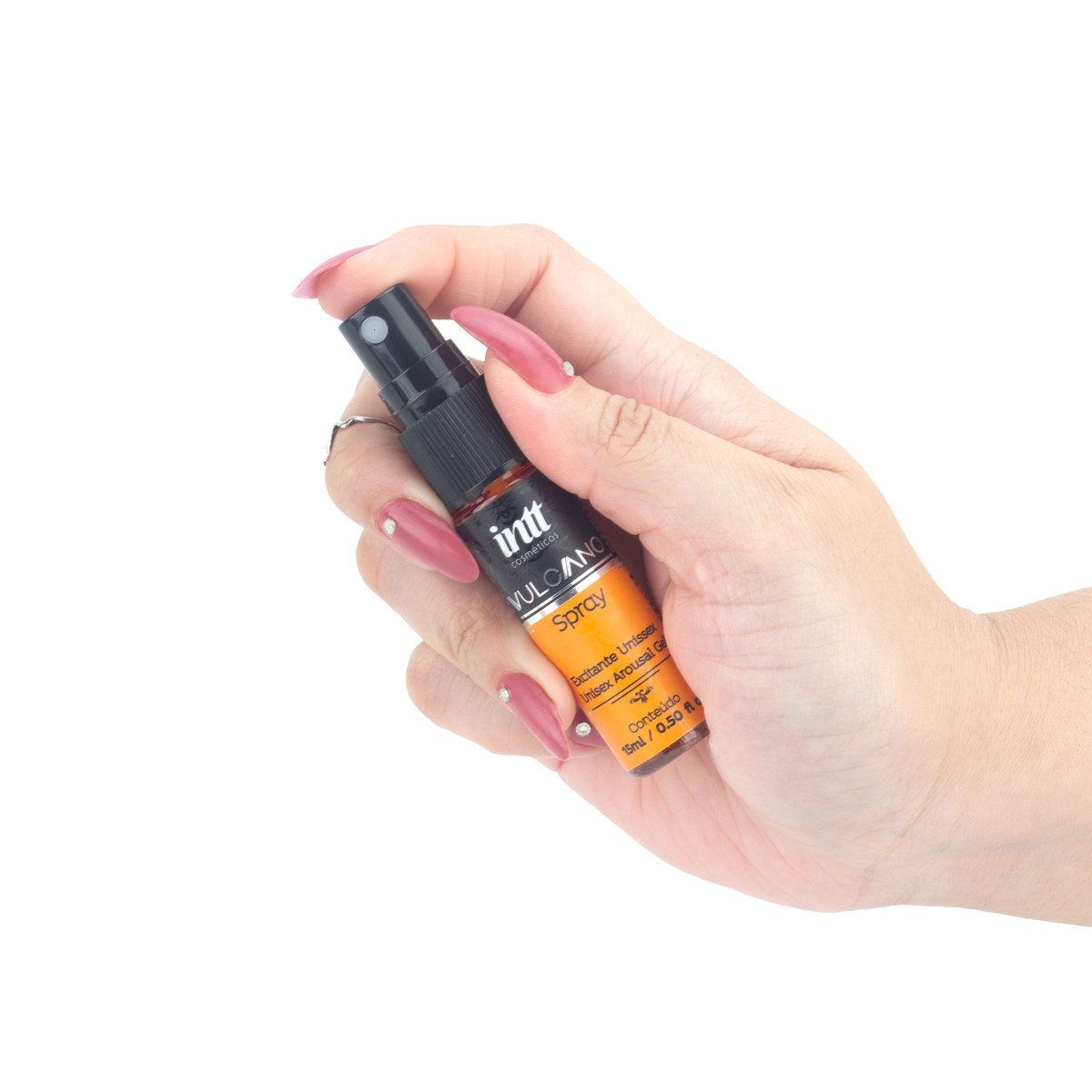 Excitante Unissex em Spray com Efeito Térmico Quente - Intt Vulcano | 15 ml - 4