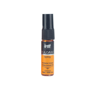 Foto 2 do produto Excitante Unissex em Spray com Efeito Térmico Quente - Intt Vulcano | 15 ml
