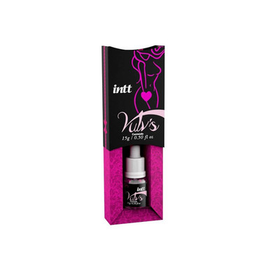 Foto 2 do produto Excitante Feminino 4 em 1 (Lubrifica, Excita, Esquenta e Estimula) com Aroma Adocicado - Intt Vulvs | 15 g
