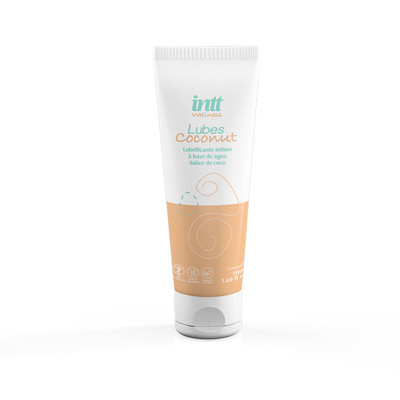 Foto 1 do produto Lubrificante Íntimo à Base de Água no Sabor de Coco - Intt Wellness Lubes Coconut | 50ml