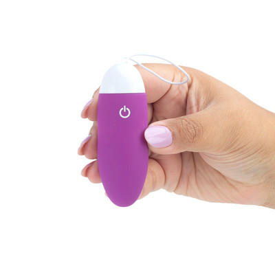 Cápsula Vibratória em Silicone com 10 Modos de Vibração, Aplicativo e Recarregável - Man Nuo Ivy | 8,1 x 2,8 cm
