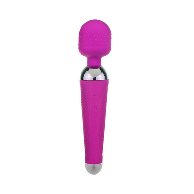 Foto 3 do produto Massageador Recarregável com 18 Modos de Vibração e Corpo Texturizado - iWand | 19 x 4 cm | Disponível em 2 Cores