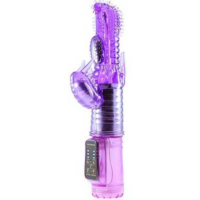 Foto 2 do produto Jack Rabbit Ponto G - Vibrador Estimulador de Ponto G e Clítoris com Tecnologia de Rotação e 7 Modos de Vibração - 12 x 3,5 cm| Cor: Lilás