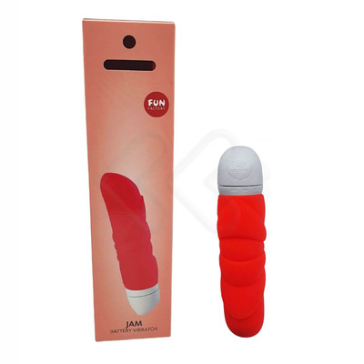 Mini Vibrador para Iniciantes com Vibração Única - Jam Battery Vibrator - 9,6 x 2,6 cm