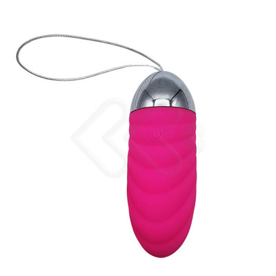 Foto 3 do produto Vibrador Bullet Recarregável USB com 36 Modos de Vibração - Jiuuy Egg - 6,6 x 3,2 cm