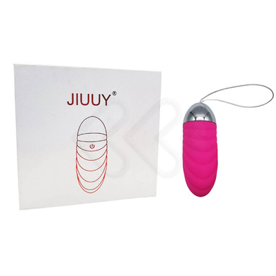 Vibrador Bullet Recarregável USB com 36 Modos de Vibração - Jiuuy Egg - 6,6 x 3,2 cm