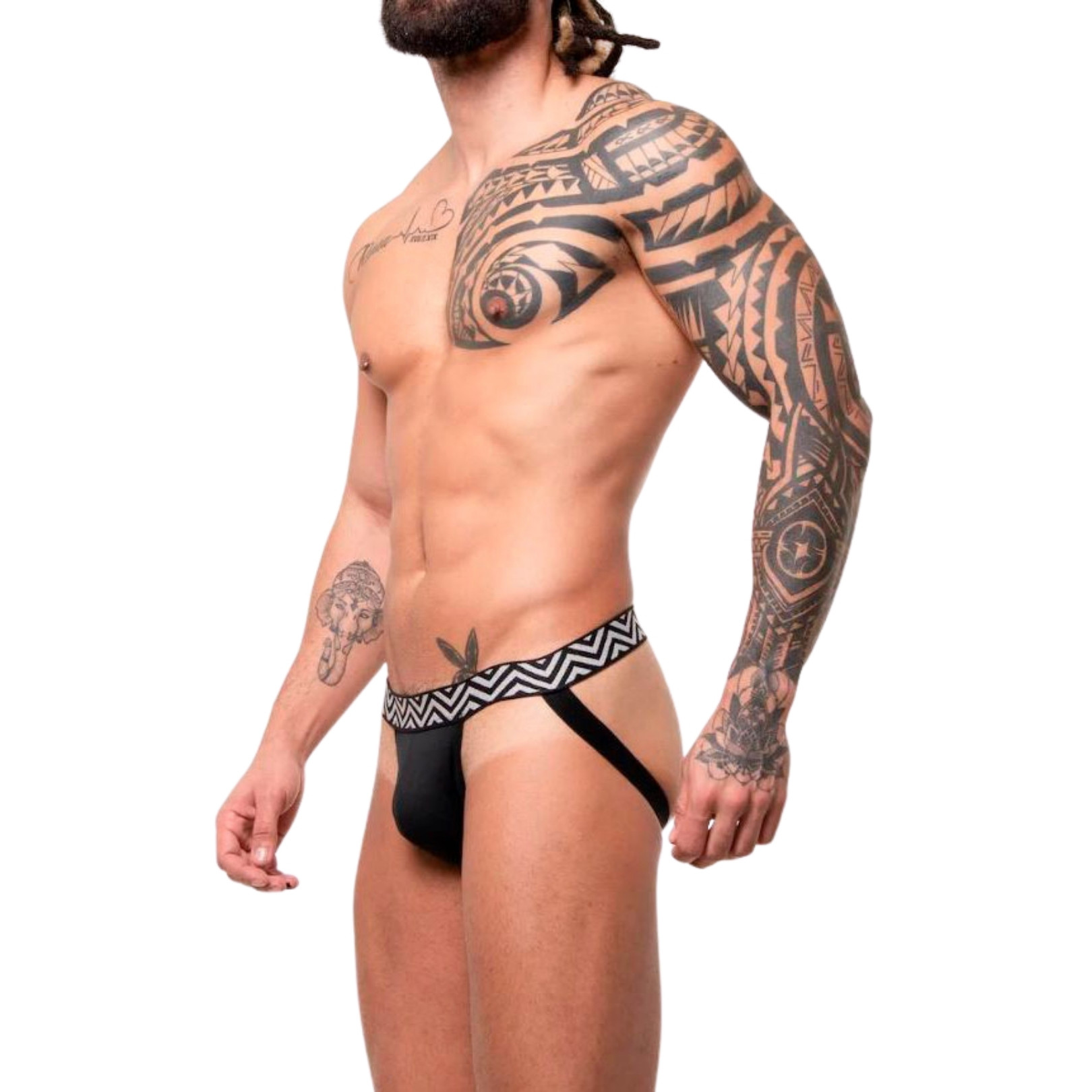Jock Strap com Elástico de Desenho Étnico - SD Clothing | Tamanho Único - 2
