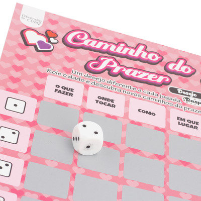 Jogo Caminho do Prazer "Desejo Raspadinha" - Diversão ao Cubo