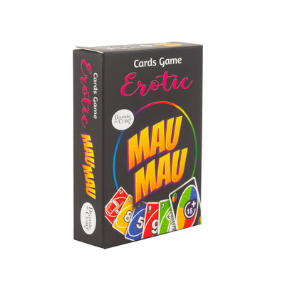 Jogo de Cartas Mau Mau Erótico - Diversão Ao Cubo
