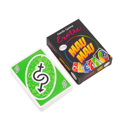 Jogo de Cartas Mau Mau Erótico - Diversão Ao Cubo