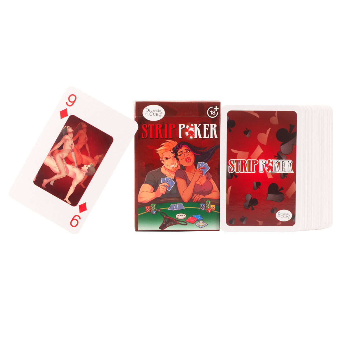 Jogo de Cartas Strip Poker - Diversão Ao Cubo - 5