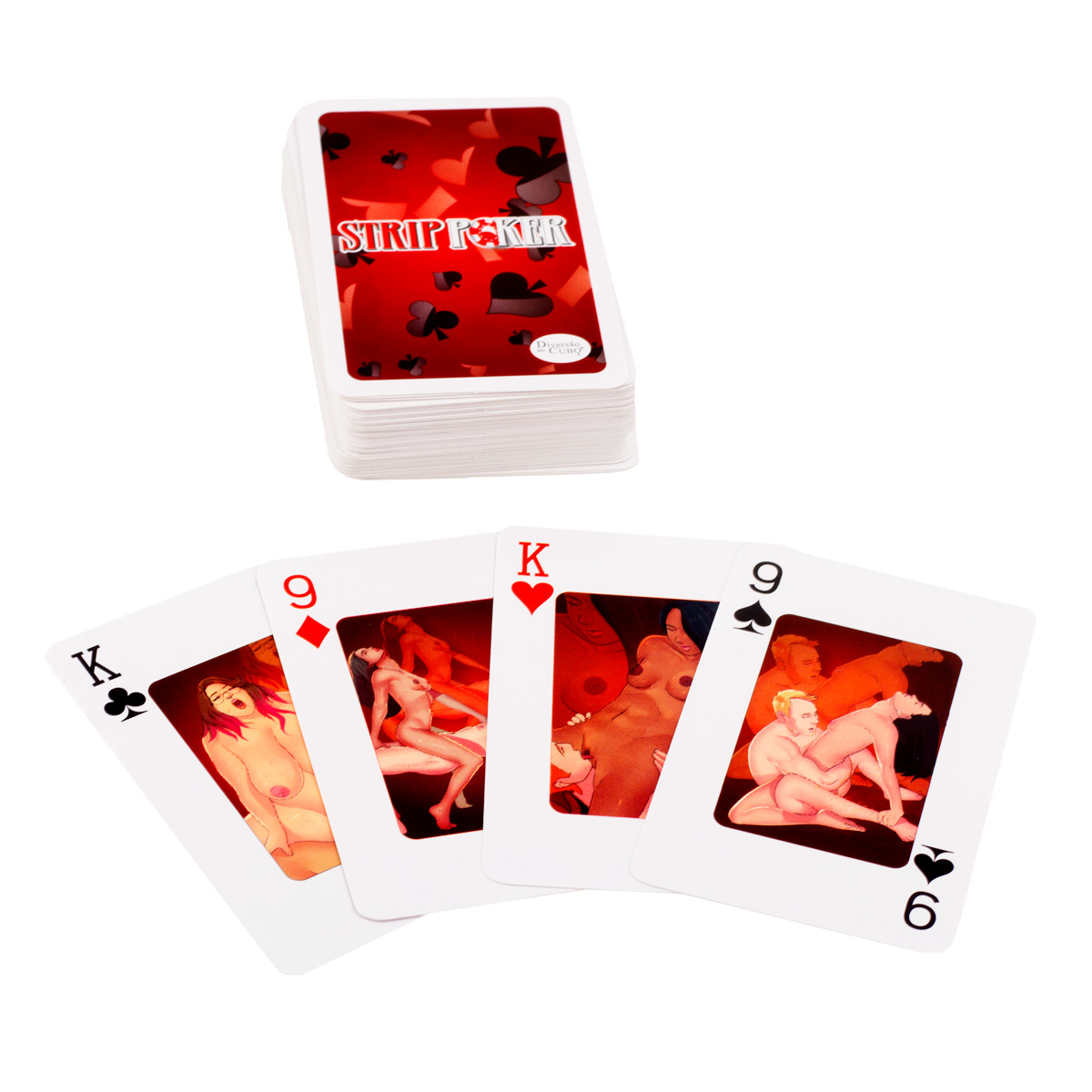 Jogo de Cartas Strip Poker - Diversão Ao Cubo - 3