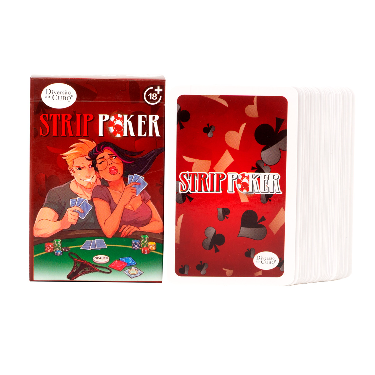 Jogo de Cartas Strip Poker - Diversão Ao Cubo - 2